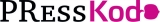 Логотип PRessKod, типография Воронеж, полиграфия в Воронеже типография