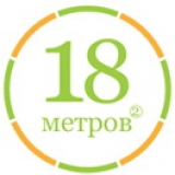 Логотип 18 Метров Рекламное агентство